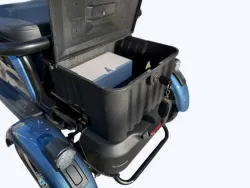 "TR1 PRO" від Crosser Електротрицикл 1500W • 72V • 24Ah • Ø 3.00-8 • 40 км/год • 50 км/з·пробігу, графен