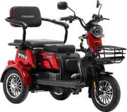 "TR1 PRO" від Crosser Електротрицикл 1500W • 72V • 24Ah • Ø 3.00-8 • 40 км/год • 50 км/з·пробігу, графен