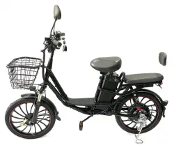 Електровелосипед MINAKO PRO Ø-20" (750W 60V 21Ah) доступний у кольорах: Чорний; Сірий (може бути Хромовий); Червоний; Синій;