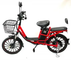 Електровелосипед MINAKO PRO Ø-20" (750W 60V 21Ah) доступний у кольорах: Чорний; Сірий (може бути Хромовий); Червоний; Синій;