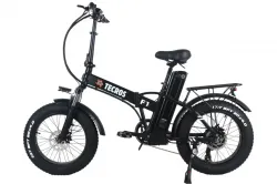 Tecros F1 - Електрофетбайк: мотор Номінальна потужність 500W • пікова до 1000W • Акумулятор Li-Ion 48V 15Ah • Колеса Ø-20×4.0 • 45 км/год • 60 км запас ходу