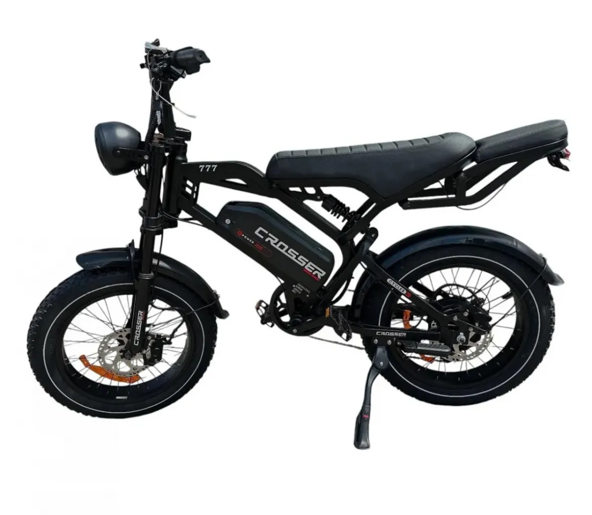 Електровелосипед "Crosser 777" 500W • 48V • 15AH • Ø-20×4'', 55 км/год, Fatbike купити в Україні - 7055716519_w640_h640_7055716519.webp
