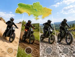 Маршрути та дороги для вашого фетбайку чи елетропітбайку