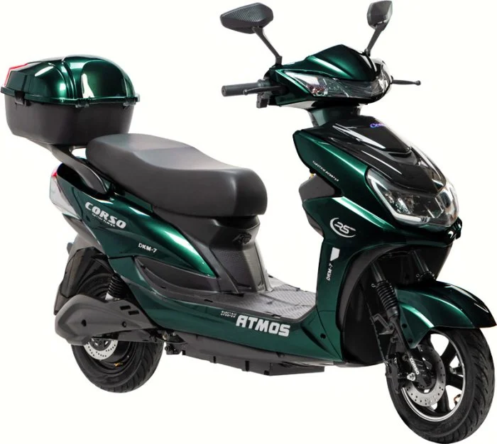 Електроскутер Corso Atmos 2000W 72V 35Ah графен | купити на FunSmart - Corso Atmos 2000W 72V 35Ah green.webp