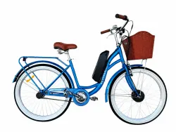 Жіночий електровелосипед Dorozhnik Aquamarine (Дорожнік Аквамарин) 500W • 36V • 18Ah • Ø-26″ (колір на вибір)