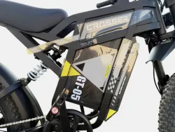 Crosser GT-05 2500W • 48V 30ah • Колеса Ø 19 × 2.75", скорость до 60 км/ч, до 80 км, - электровелосипед Coswheel R6000 по OEM/ODM