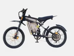 Crosser GT-05 2500W • 48V 30ah • Колеса Ø 19 × 2.75", скорость до 60 км/ч, до 80 км, - электровелосипед Coswheel R6000 по OEM/ODM