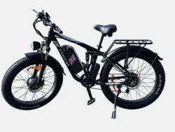 Електрофетбайк Maraton F26 Spider • 2×1500W • 48V 26Ah • 26″×4.0 • повний привід • до 50 км/год • до 110 км