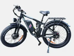 Електрофетбайк Maraton F26 Spider • 2×1500W • 48V 26Ah • 26″×4.0 • повний привід • до 50 км/год • до 110 км