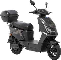 Міський двомісний Електроскутер Corso “FlashX” (Корсо Флеш) 1200W • 72V • 23Ah • Ø-10, швидкість 55 км/год, 77 км запас ходу, купити в Україні