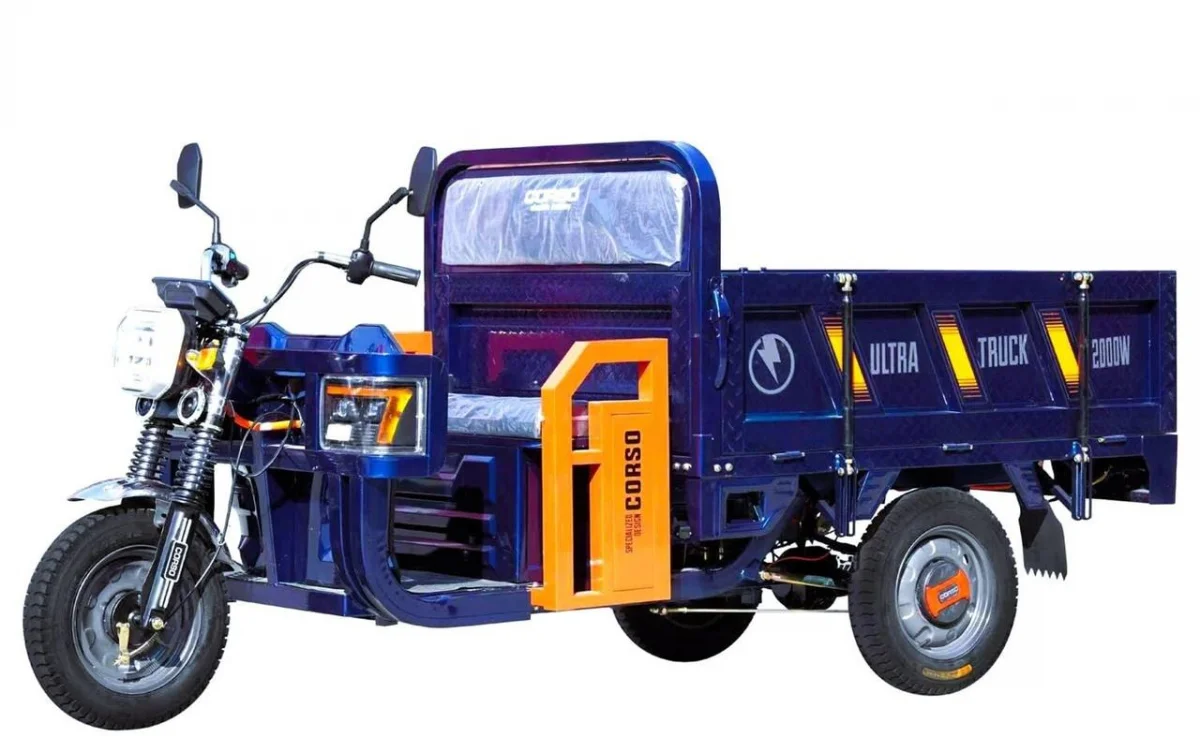 Складання вантажного трицикла Corso Truck Ultra 2000W 72V/58Ah