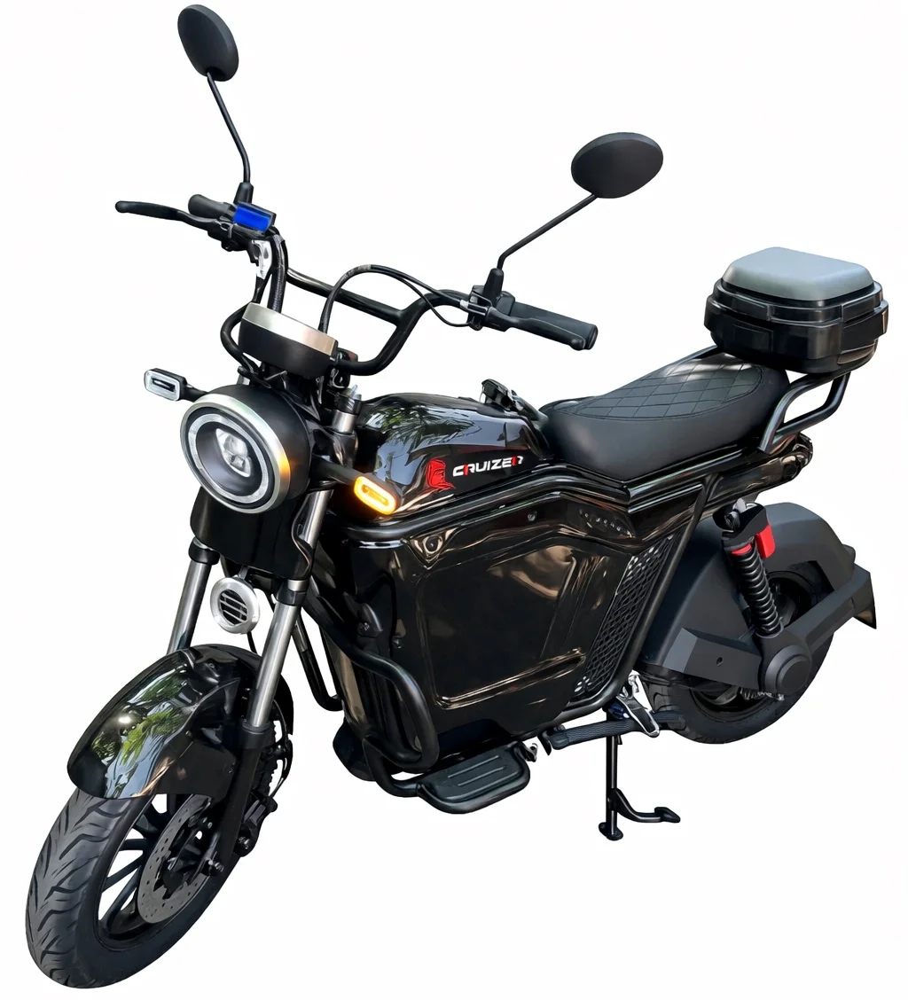 Електромотоцикл Cruizer (Cruzzer) 2500W 60V/30Ah, 70 км/ч, запас пробігу 80 км