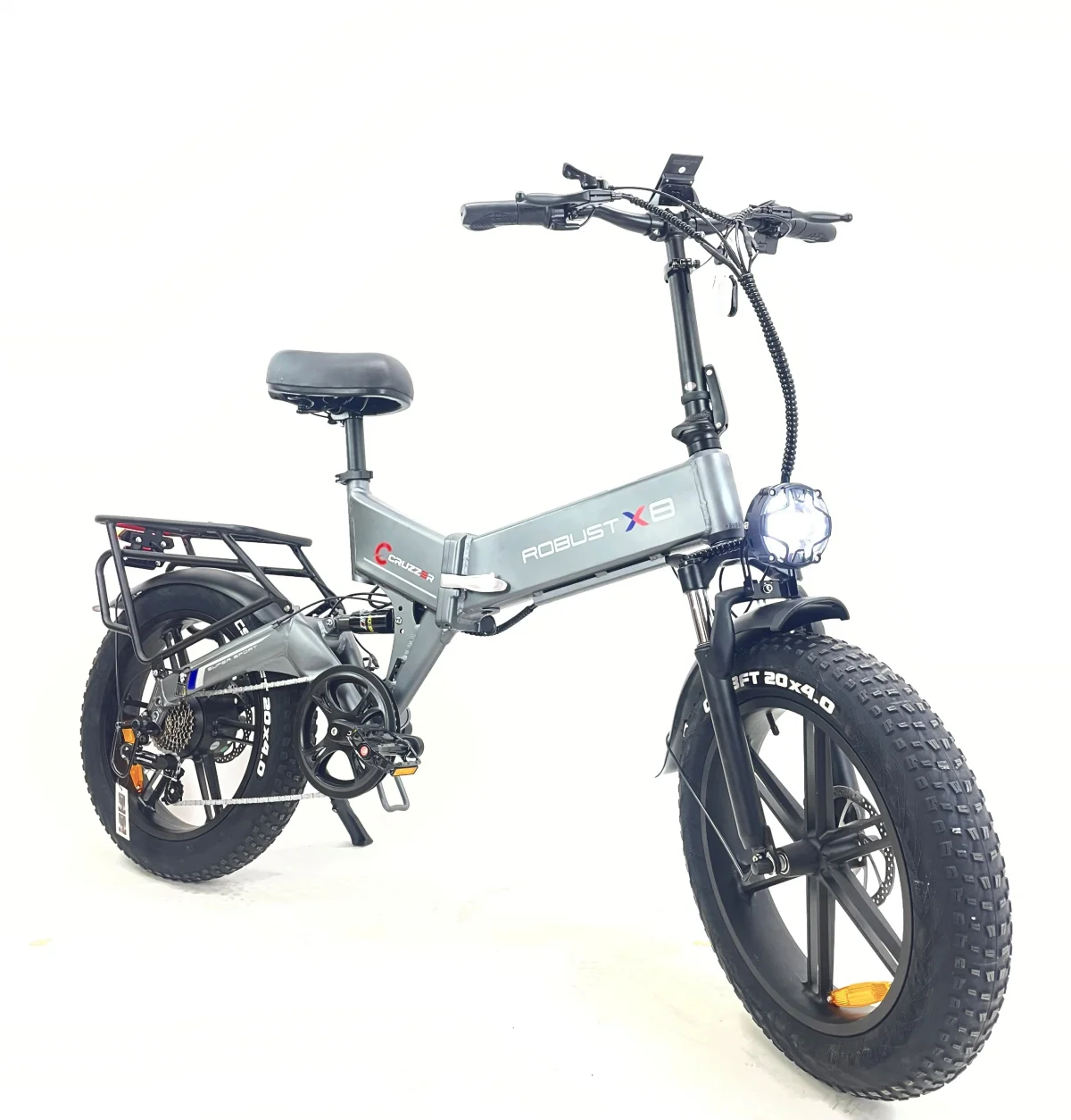 Cruzzer Robust X8 1200W, Ø-20/4, 55 км/г, АКБ 24AH, 48V, 70 км запас пробігу