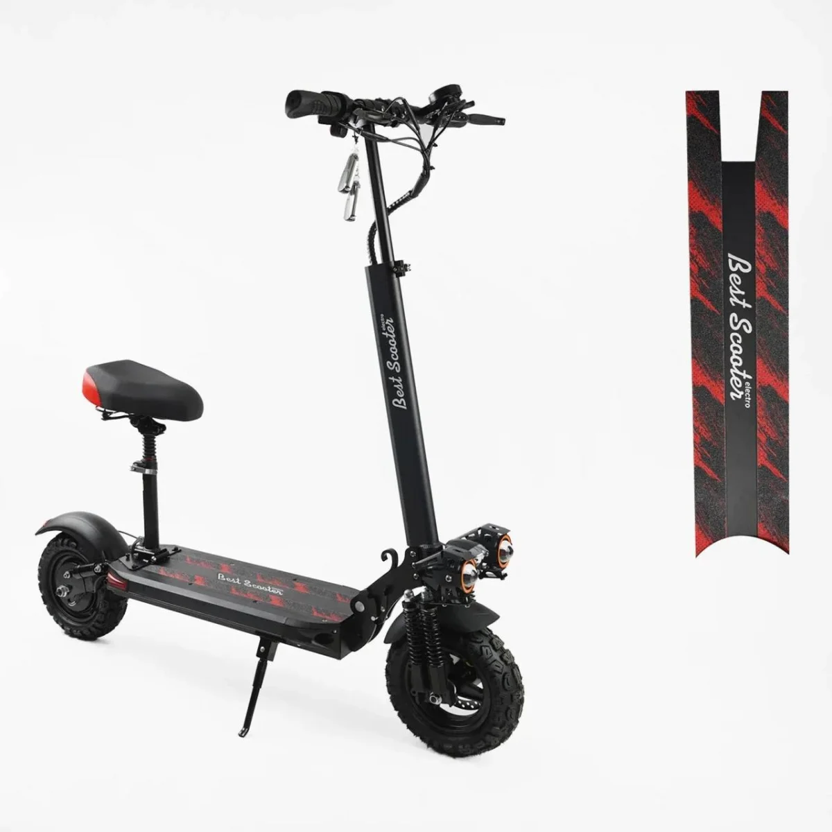 Best Scooter BS-90711 Електросамокат з сидінням 800W 48V/15Ah
