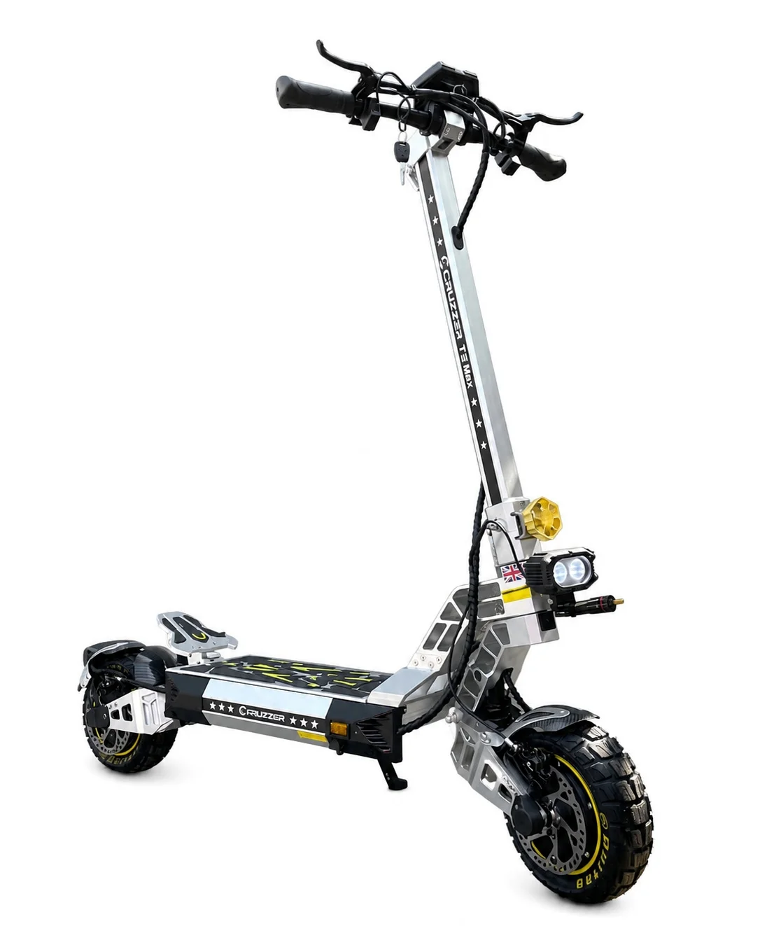 Електросамокат Cruzzer "T3 Max" 2×2800W 60V/30Ah Білий 2026