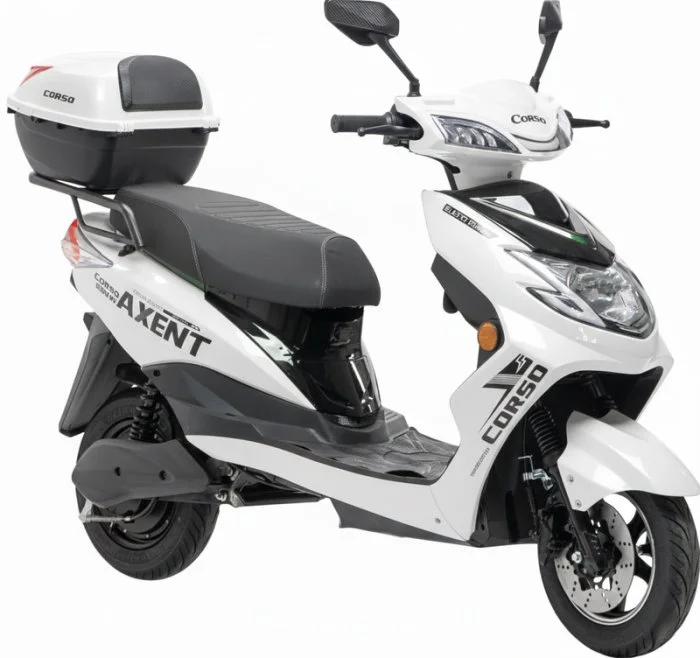 Corso Axent (1500W • 72V/30Ah • LiFePO₄ • 10″ • до 60 км/год) - Електроскутер