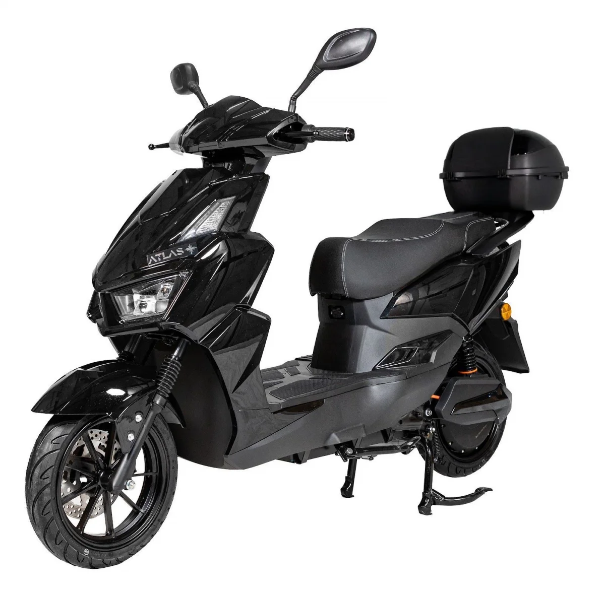 ATLAS Tiger Box Plus 2000W • 72V 32Ah Графен • Ø-17″ • до 65 км/год • до 100 км - Електроскутер двомісний