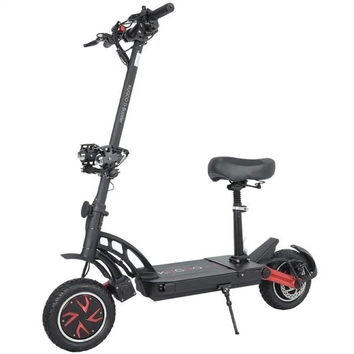 Kugoo G-Booster Jilong 2×1200W/48V/21Ah/Ø-10", двомоторний, до 65 км/год, Сидіння